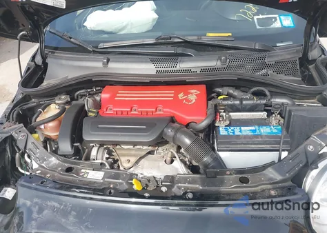 2015 Fiat 500 Abarth из США, поврежденный, VIN 3C3CFFFH5FT500845